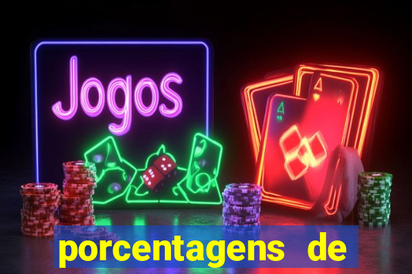 porcentagens de jogos pagantes